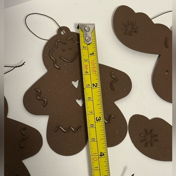 Rustic Metal Ornaments and Garland - Picture 10 of 16